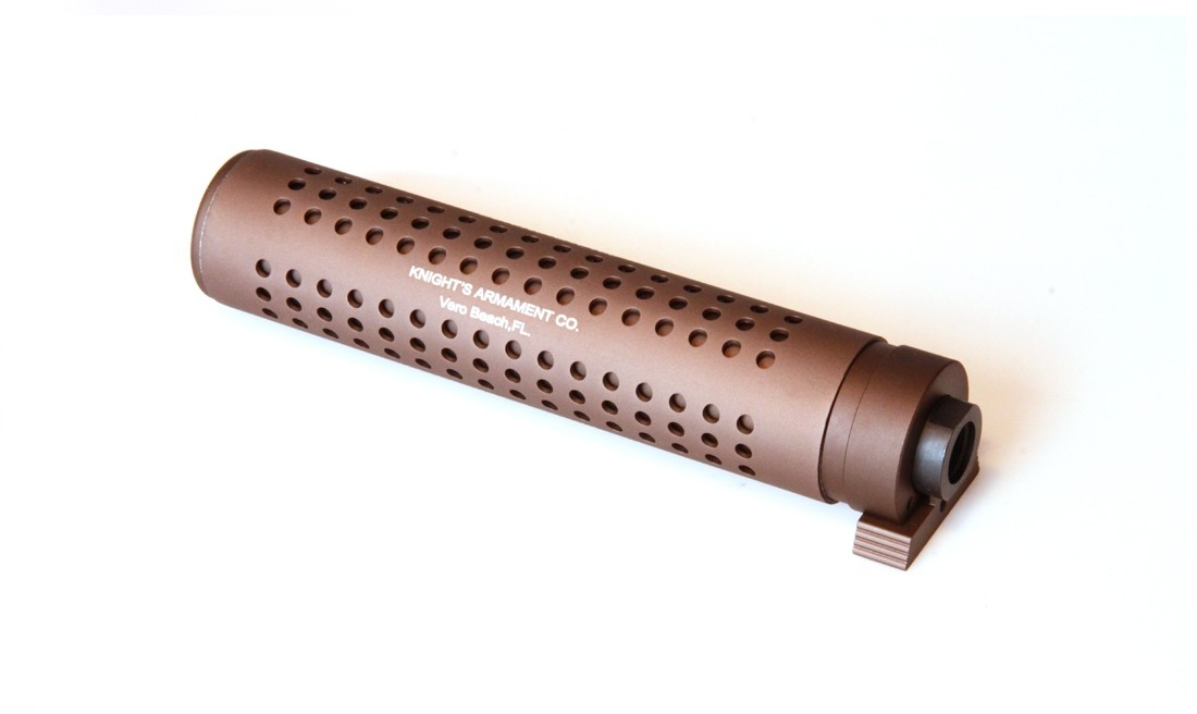 185MM TAN SILENCER w/ FLASH HIDER