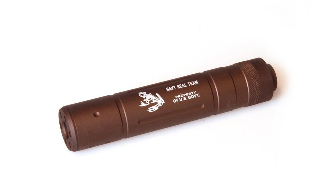 155MM TAN NAVY SEALS SILENCER