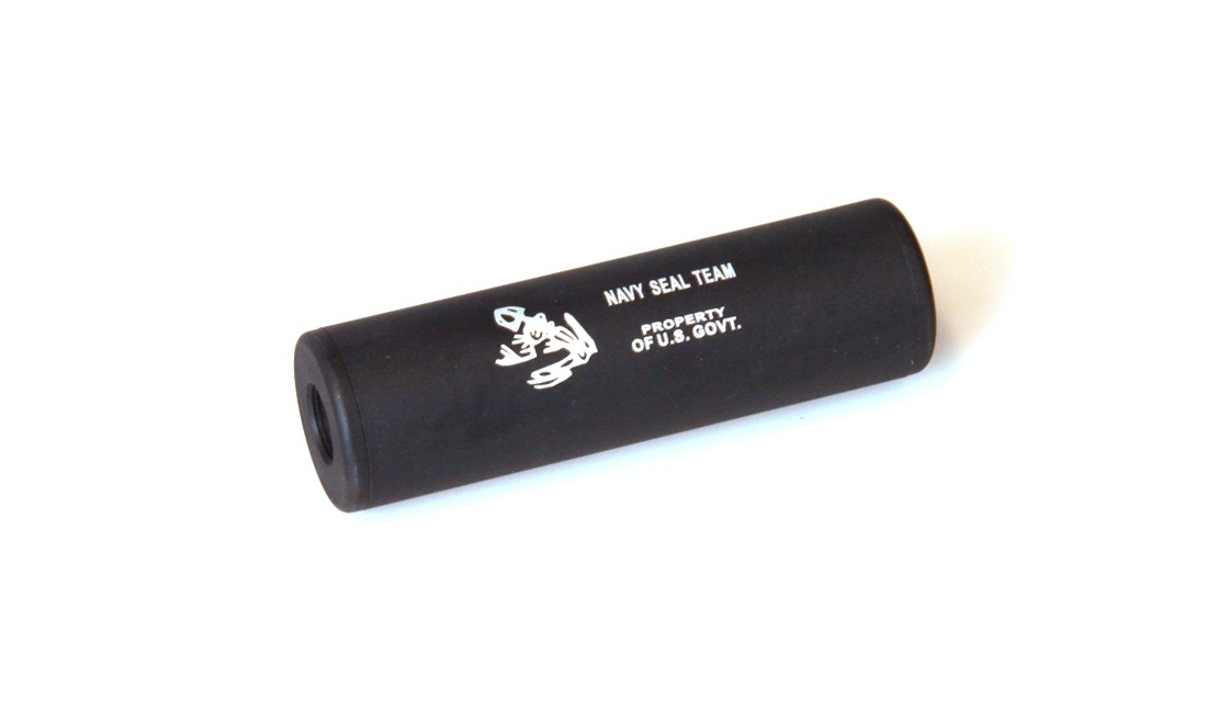 105MM BLACK MIRROR FACE NAVY SEAL SILENCER