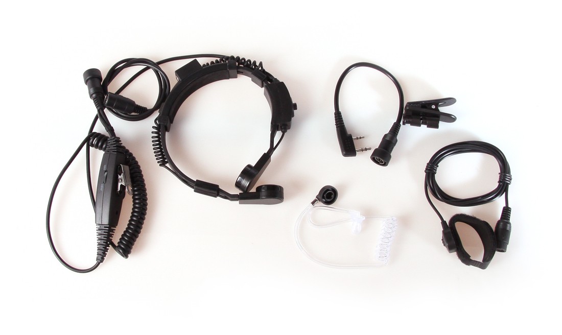 TACTICAL MOTOROLA TALKABOUT TYPE THROAT MIC W/ PTT