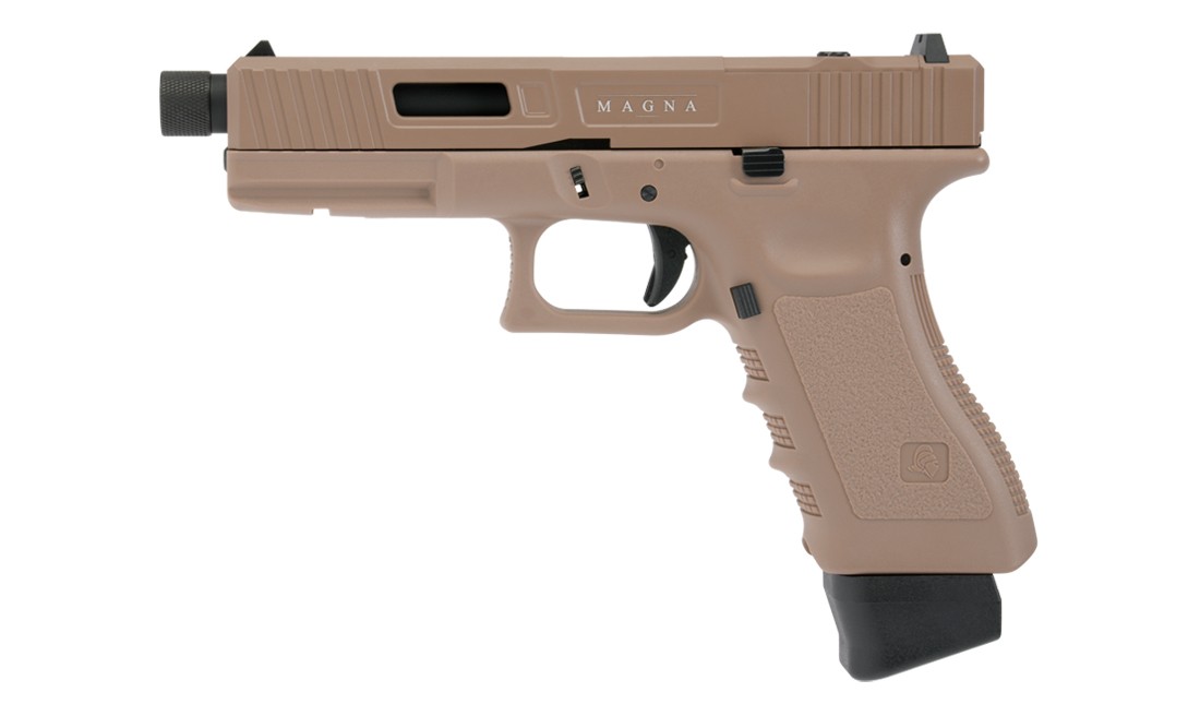 PISTOLA CO2 BLOW BACK  GLADIUS MAGNA III TAN SECUTOR ARMS