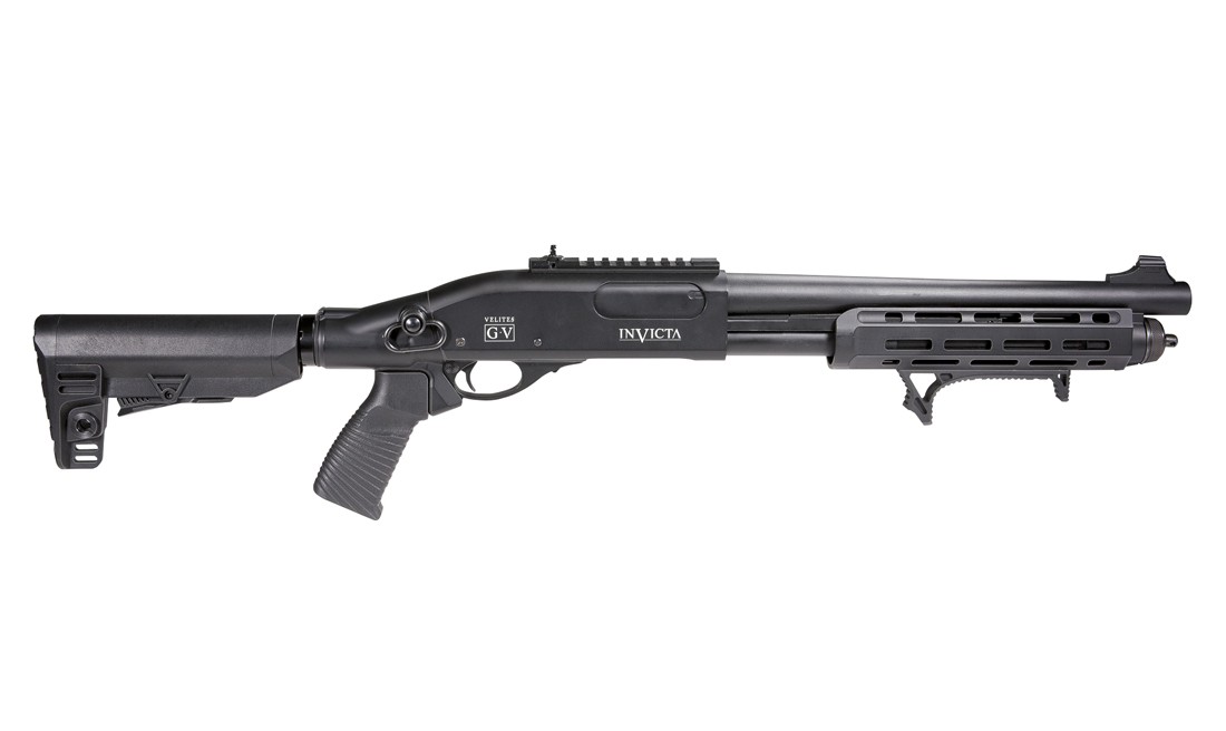 FUSIL A POMPE VELITES INVICTA G-V BLACK SECUTOR ARMS