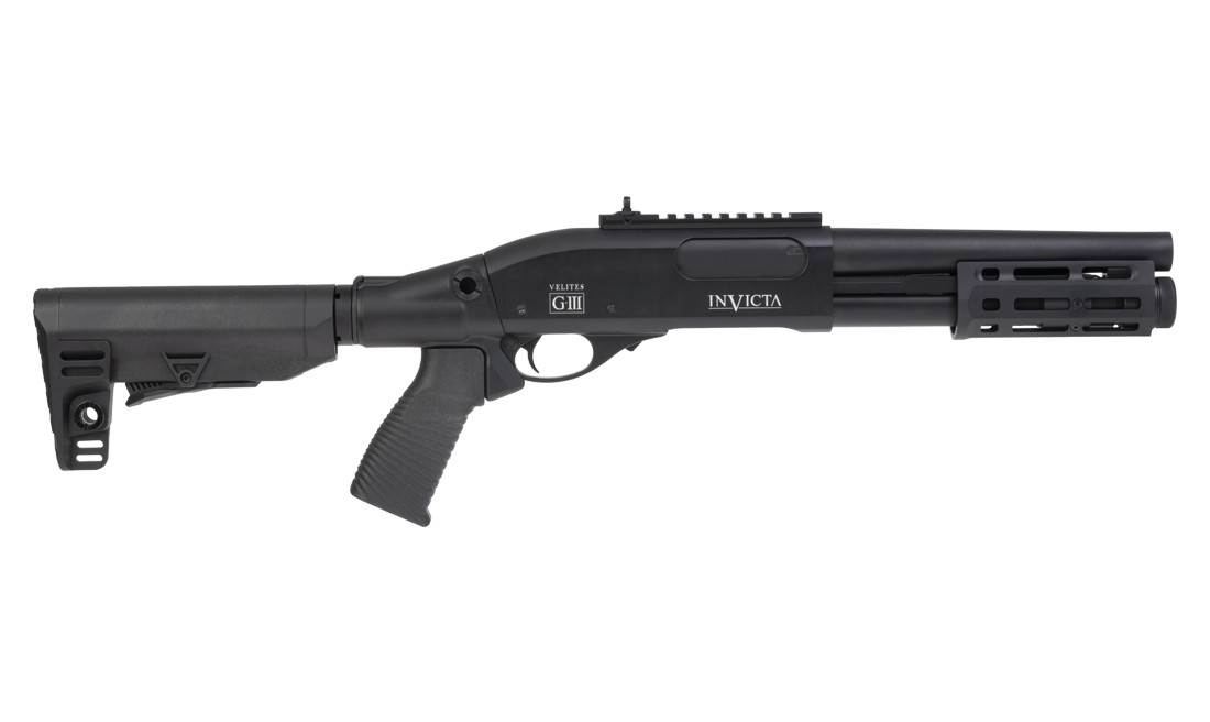 FUSIL A POMPE VELITES INVICTA G-III BLACK SECUTOR ARMS