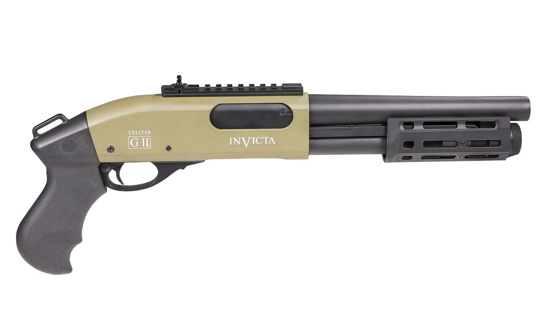 FUSIL A POMPE VELITES INVICTA G-II TAN SECUTOR ARMS