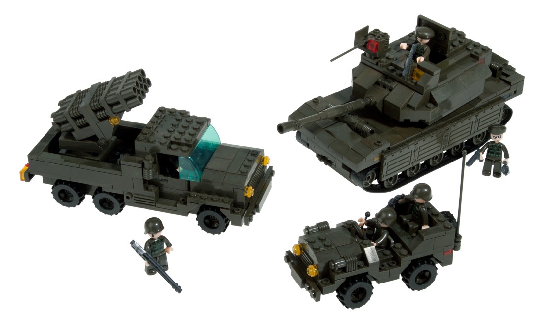 COMBAT FORCES 602 PCS SLUBAN