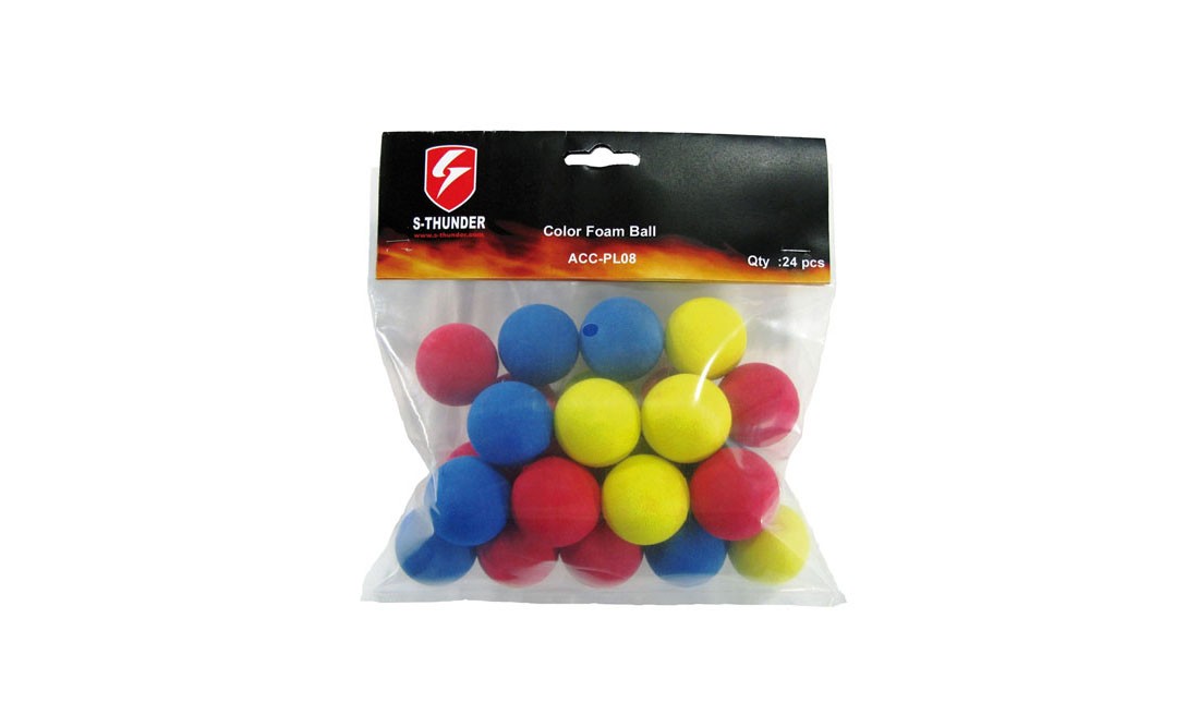 S-THUNDER 33MM FOAM BBS 24 PCS