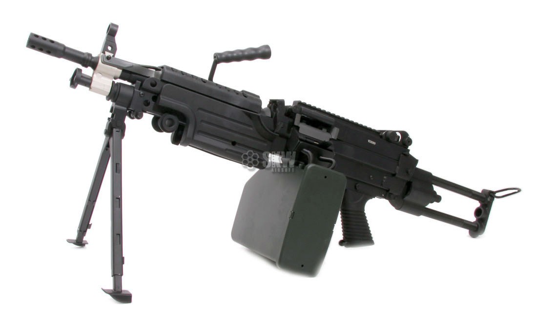 A&K M249 PARA AEG MACHINE GUN