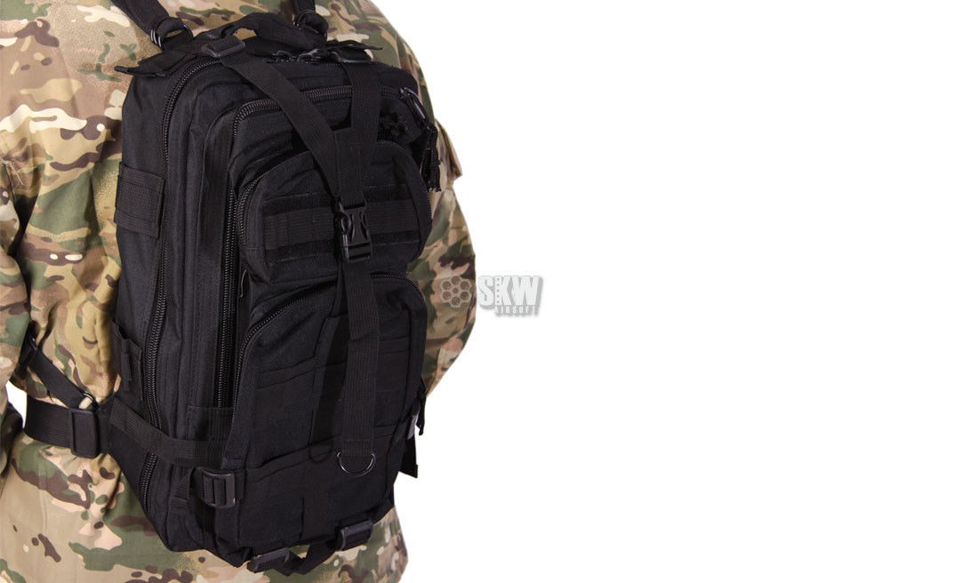 BLACK COMBAT BACKPACK