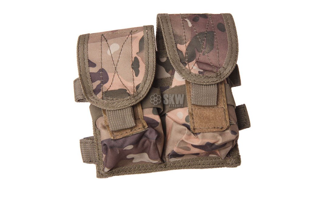 MULTICAM DOUBLE MAG POUCHE