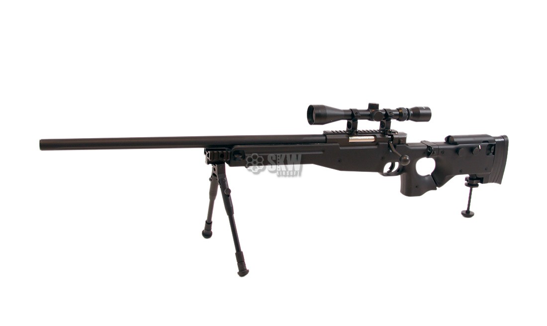 AWP MIRA BIPODE CULATA PLEGABLE NEGRO WELL (MB08D)