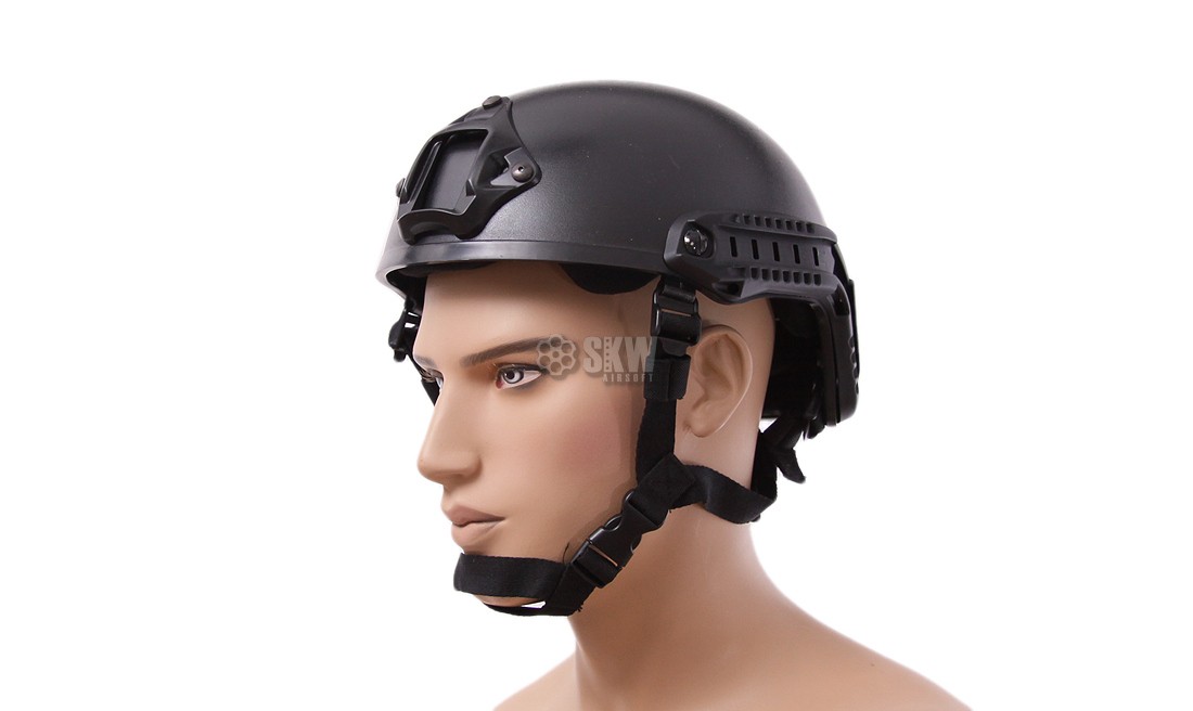 BLACK FED HELMET