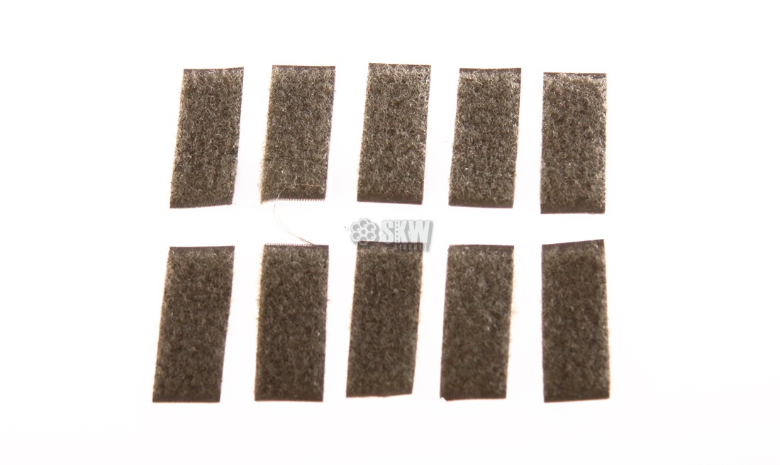 OD 3,8X3,8CM HELMET VELCRO SET