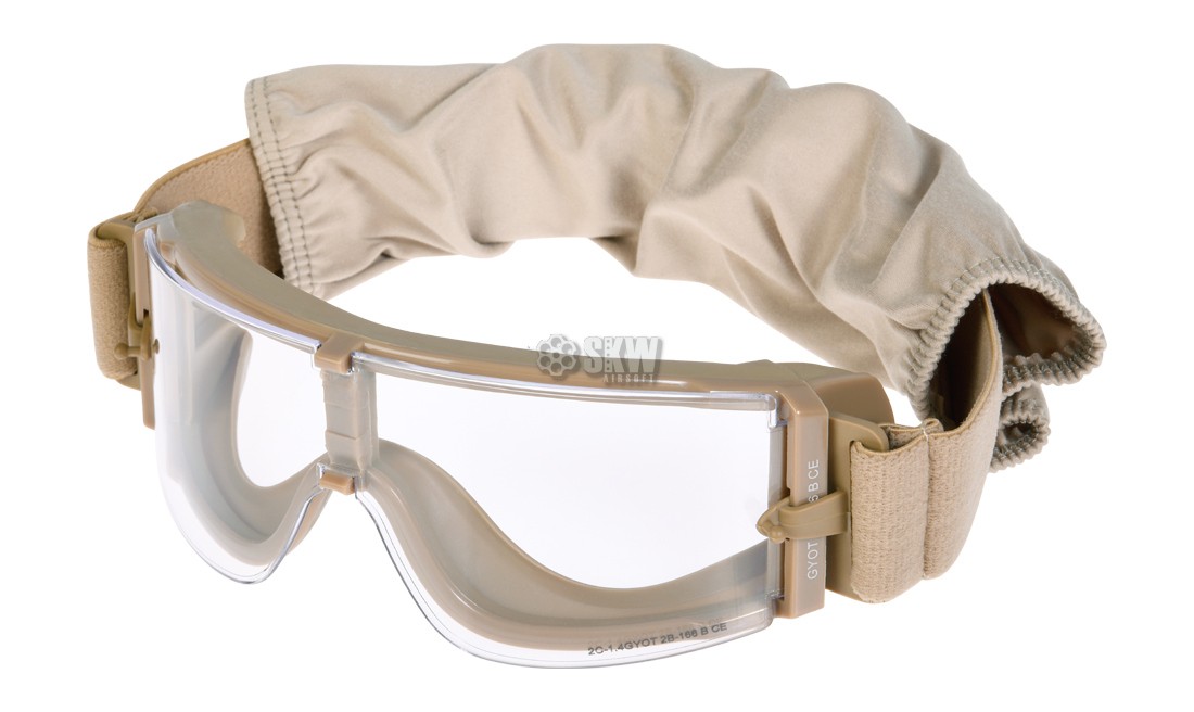 DELTA TACTICS TAN X8 PROTECTION GOGGLE