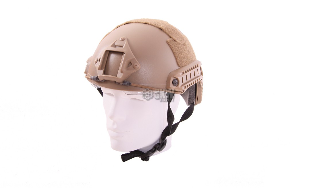 CASCO FAST MH CON PANTALLA TAN EMERSON