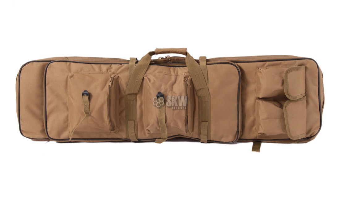 DELTA TACTICS RIFLE CARRY BAG MULTIPOCKETS 100CM TAN