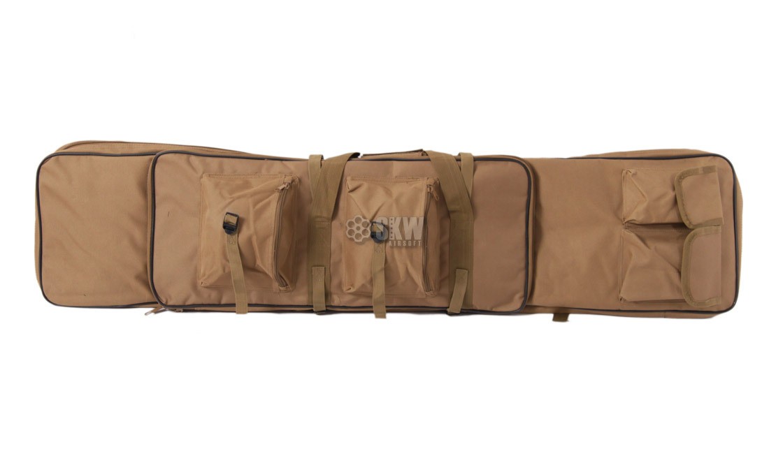 DELTA TACTICS RIFLE CARRY BAG MULTIPOCKETS 120CM TAN