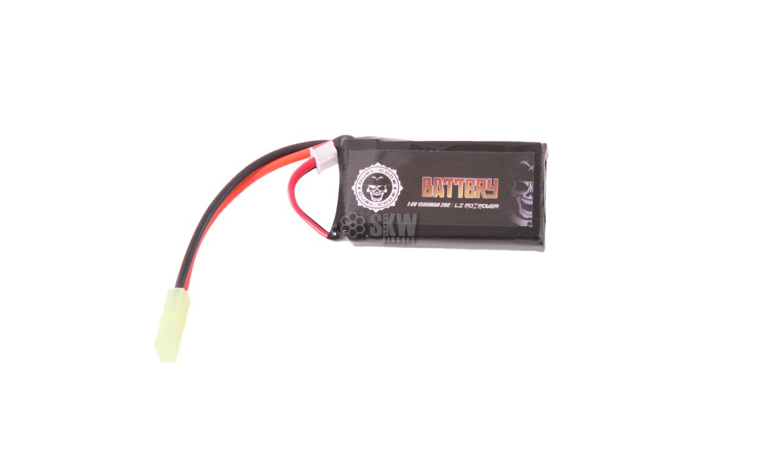 BATERIA LIPO 7.4V 1500MAH 20C DUEL CODE