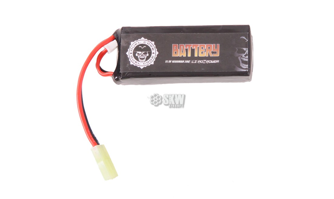 BATERIA LIPO 11.1V 1600MAH 20C DUEL CODE