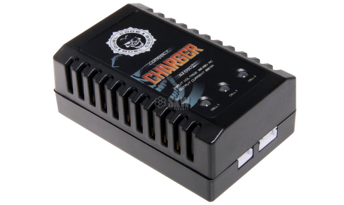 DUEL CODE CHARGER/BALANCER LIPO 2-3 CELLS 7.4V/11.1V