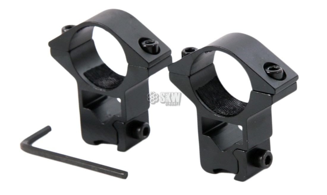 HIGH RINGS 10-12MM FOR 1" SCOPE