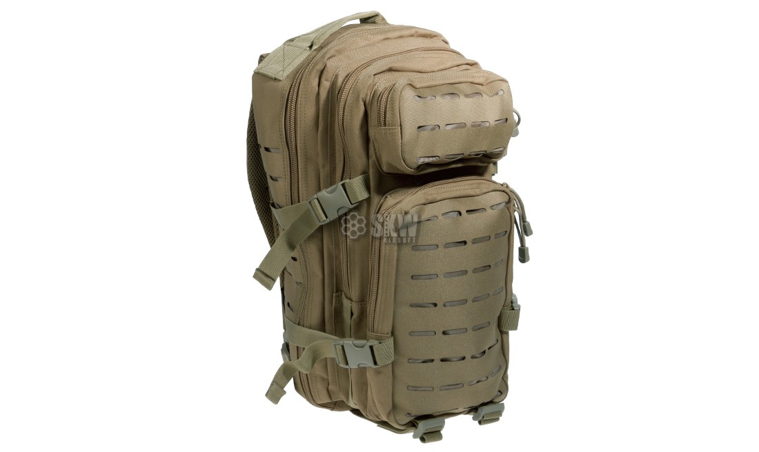 DELTA TACTICS LASER CUT TAN COMBAT BACKPACK