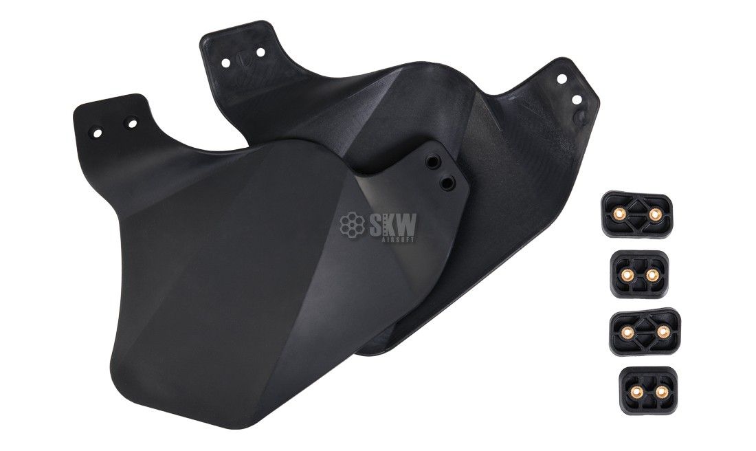 FMA SIDE COVER FOR HELMET RAIL BLACK