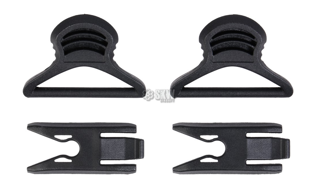 FMA GOGGLE SWIVEL CLIPS 36MM BLACK