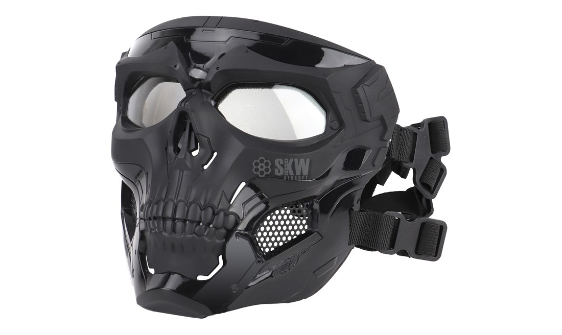 FULL FACE SKULL MASK BLACK DELTA TACTICS