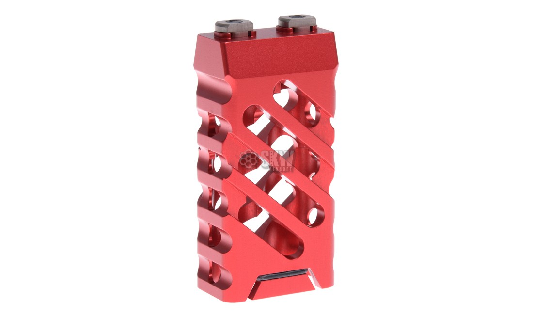 VERTICAL GRIP VTAC ALUMINUM RED M-LOK