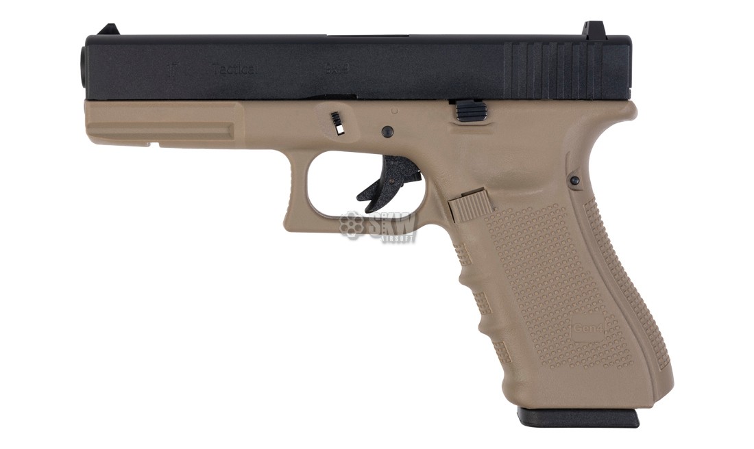 MK1 GEN4 NEGRA/TAN PISTOLA GBB WE-G001B-TAN WE