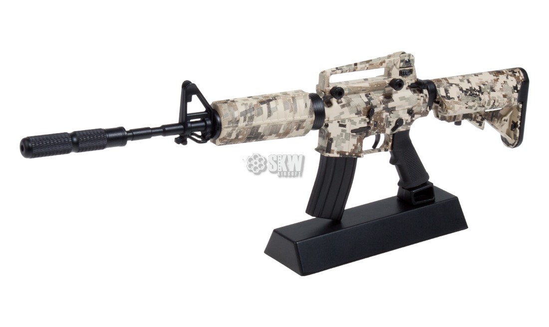 REPLICA A ESCALA FUSIL M4 CAMO GHOST