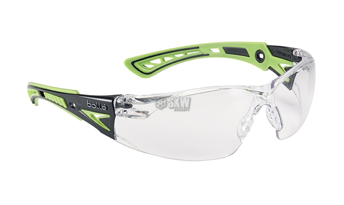 BOLLE RUSH+ PC TRANSPARENT GREEN