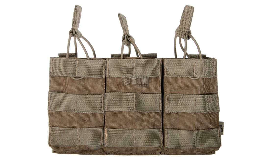 M4 TRIPLE MAGAZINE POUCH TAN DELTA TACTICS