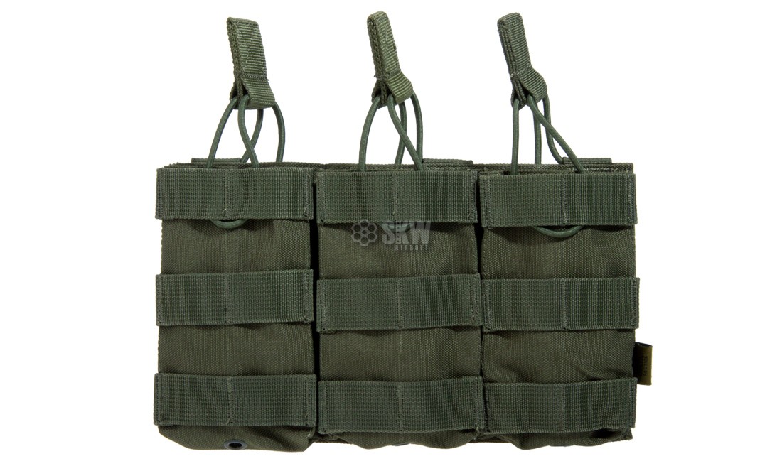 M4 TRIPLE MAGAZINE POUCH OD DELTA TACTICS