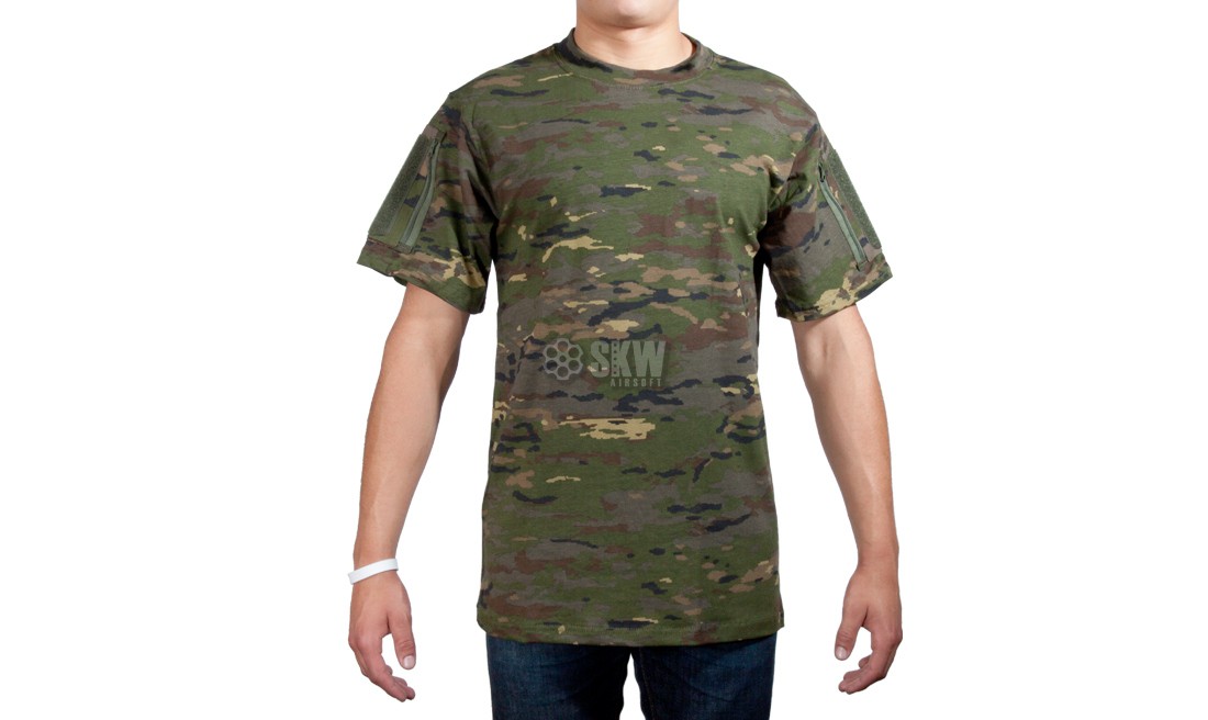 DELTA TACTICS T-SHIRT SPANISH WOODLAND