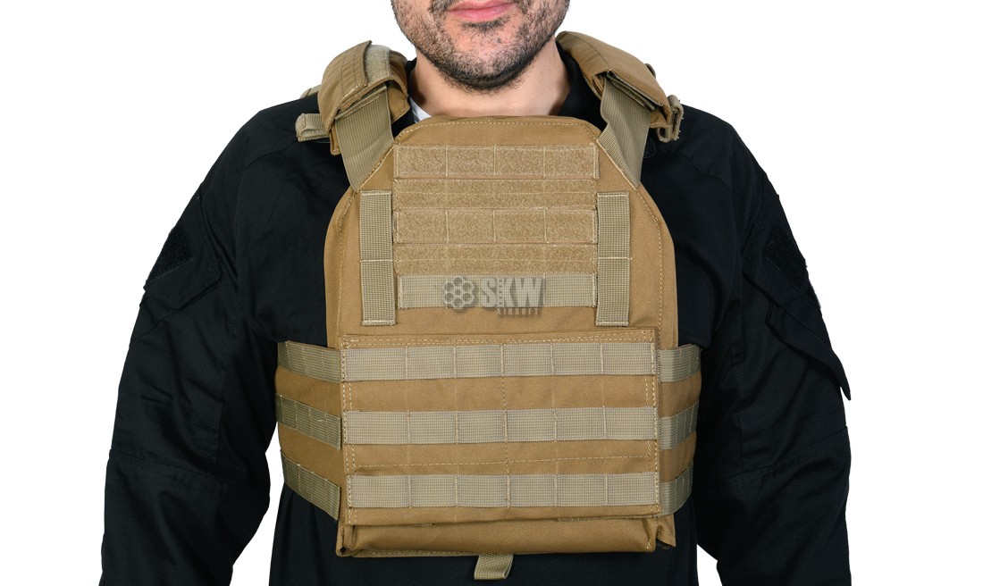 DELTA TACTICS PLATE CARRIER TASK TAN