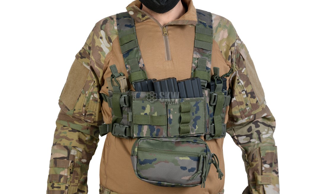 DELTA TACTICS CHEST RIG TASK SPANISH WOODLAND