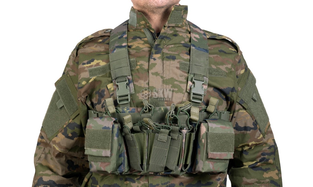 CHEST RIG FORCE MK1 SPANISH WOODLAND DELTA TACTICS