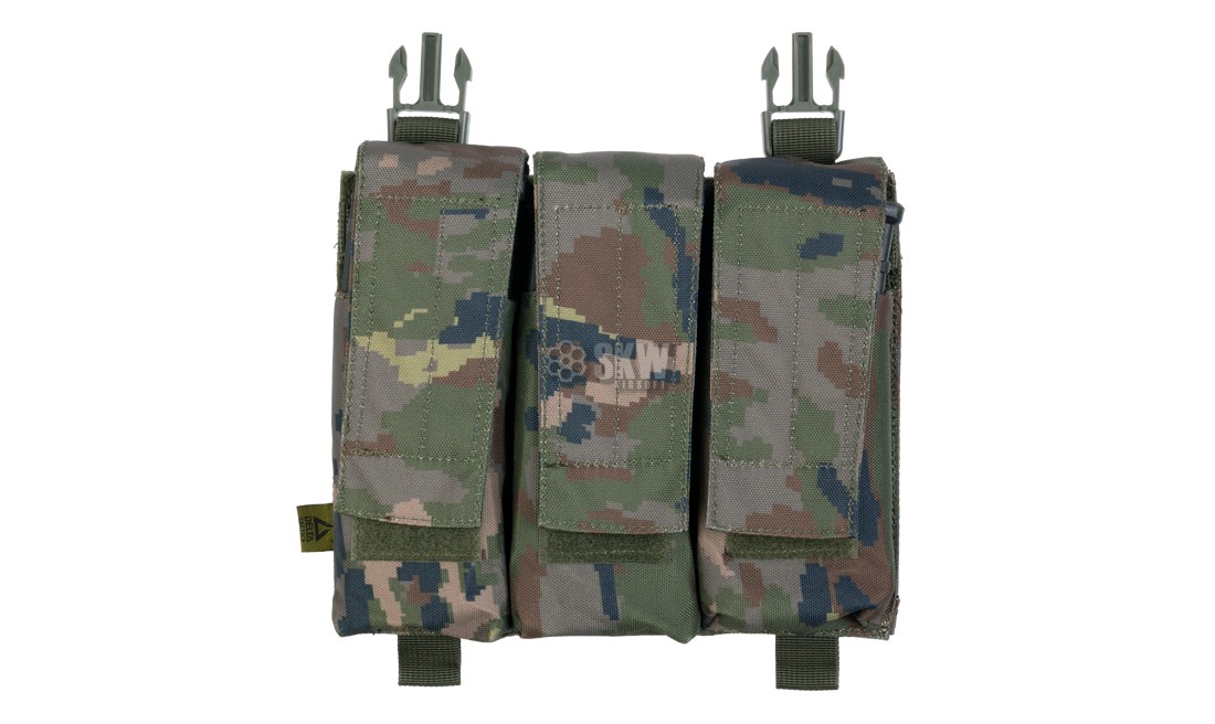 TRIPLE PANEL SOLAPA M4 FORCE SPANISH WOODLAND DELTA TACTICS