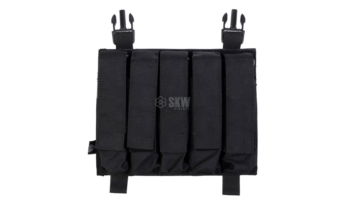 PANEL WITH FLAP SMG 9MM FORCE BLACK DELTA TACTICS