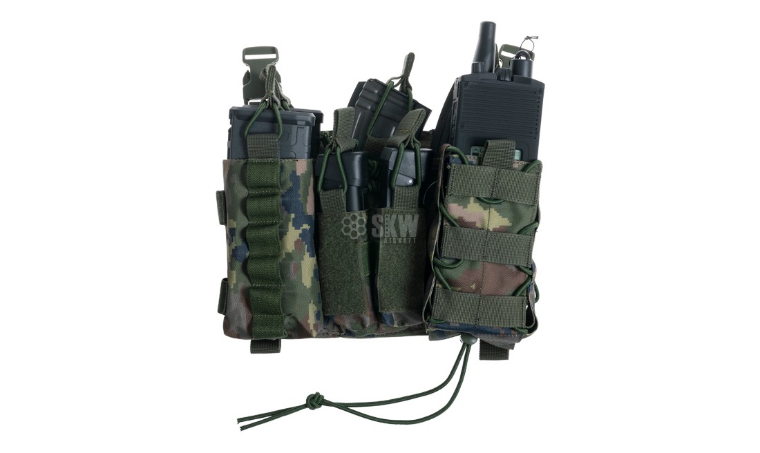 PANNEAU ASSAULT FORCE MK1 WOODLAND ESPAGNOL DELTA TACTICS