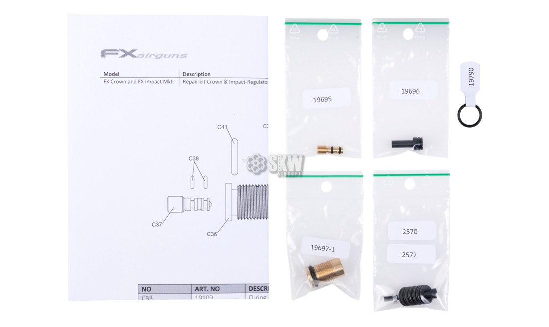 KIT REPARACION PARA CROWN E IMPACT FX