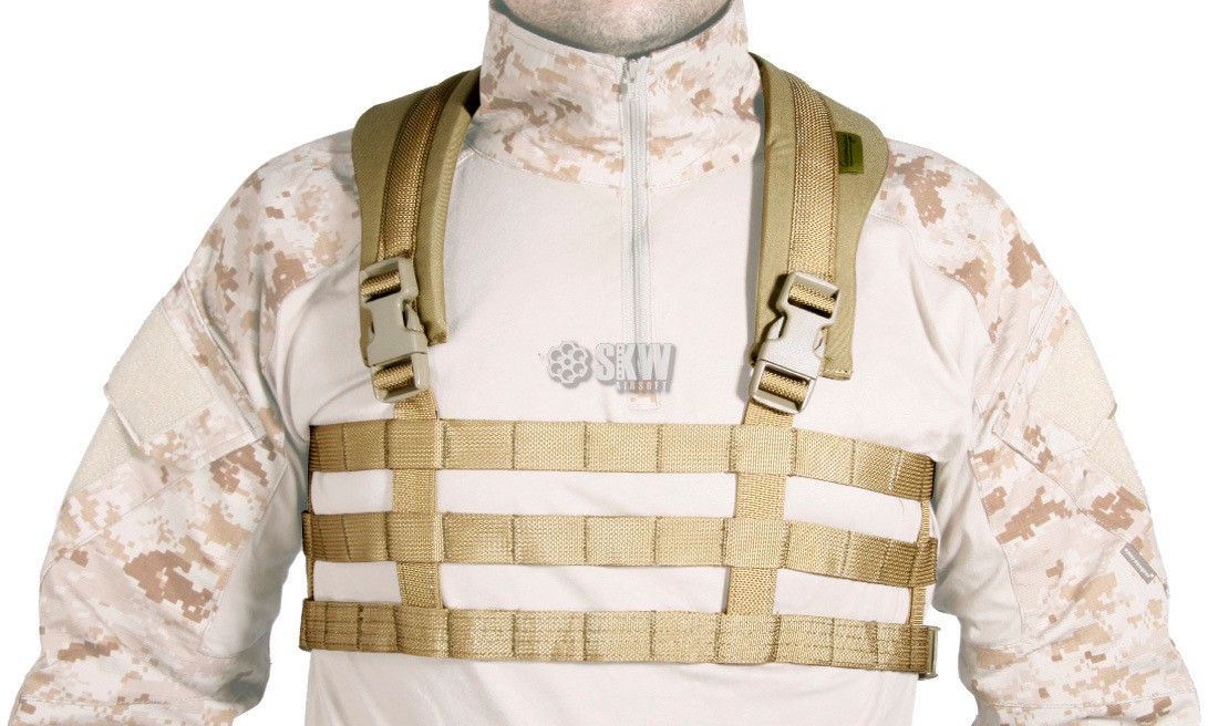 CHEST RIG ULTRA LIGERO TAN GERÓNIMO