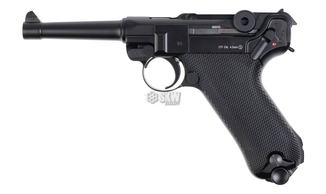 CO2 PISTOL P08 BLOWBACK FULLMETAL 4.5