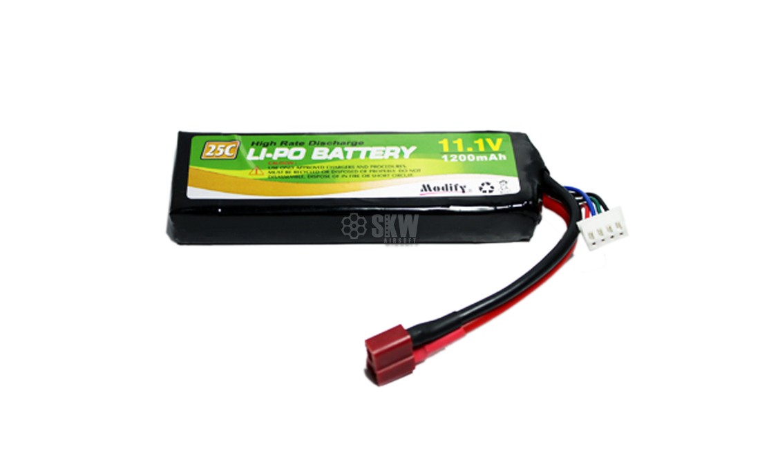 BATERIA LI-PO 11.1V 1200MAH 25C 107X35X17MM MODIFY