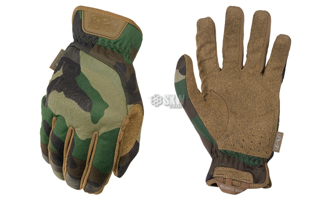 MECHANIX TACTICAL FASTFIT WOODLAND GLOVES